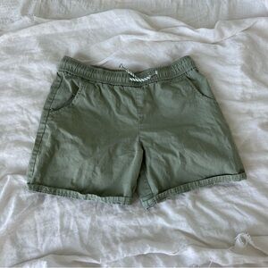Cat and jack girls green shorts